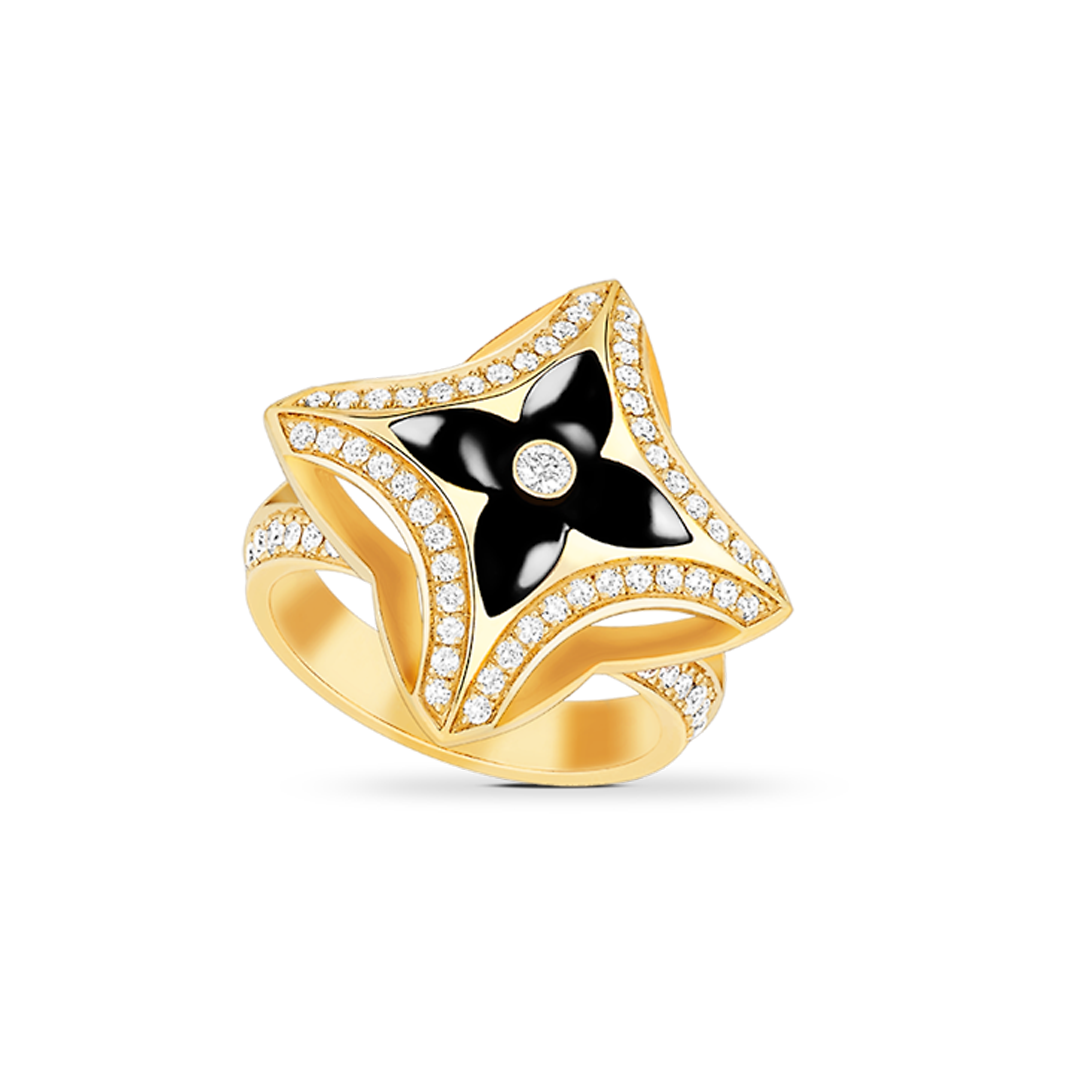 Louis Vuitton Ever Blossom 18K Gold Ring