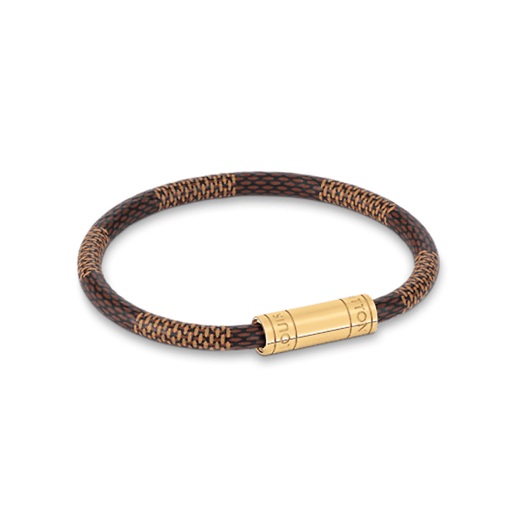 Louis Vuitton Keep It 18K Gold Bracelet