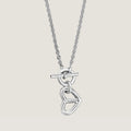 Hermes Cache-coeur Amulette Pendant 18K Gold Necklace