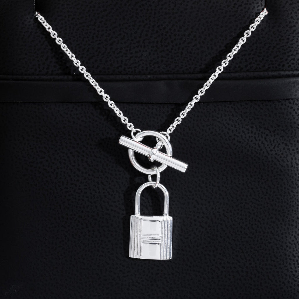 Hermes Kelly Pendant Silver