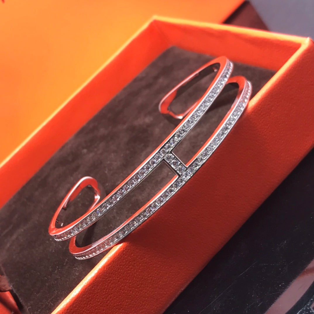 Hermes Ever Chaine Cubic Zirconia