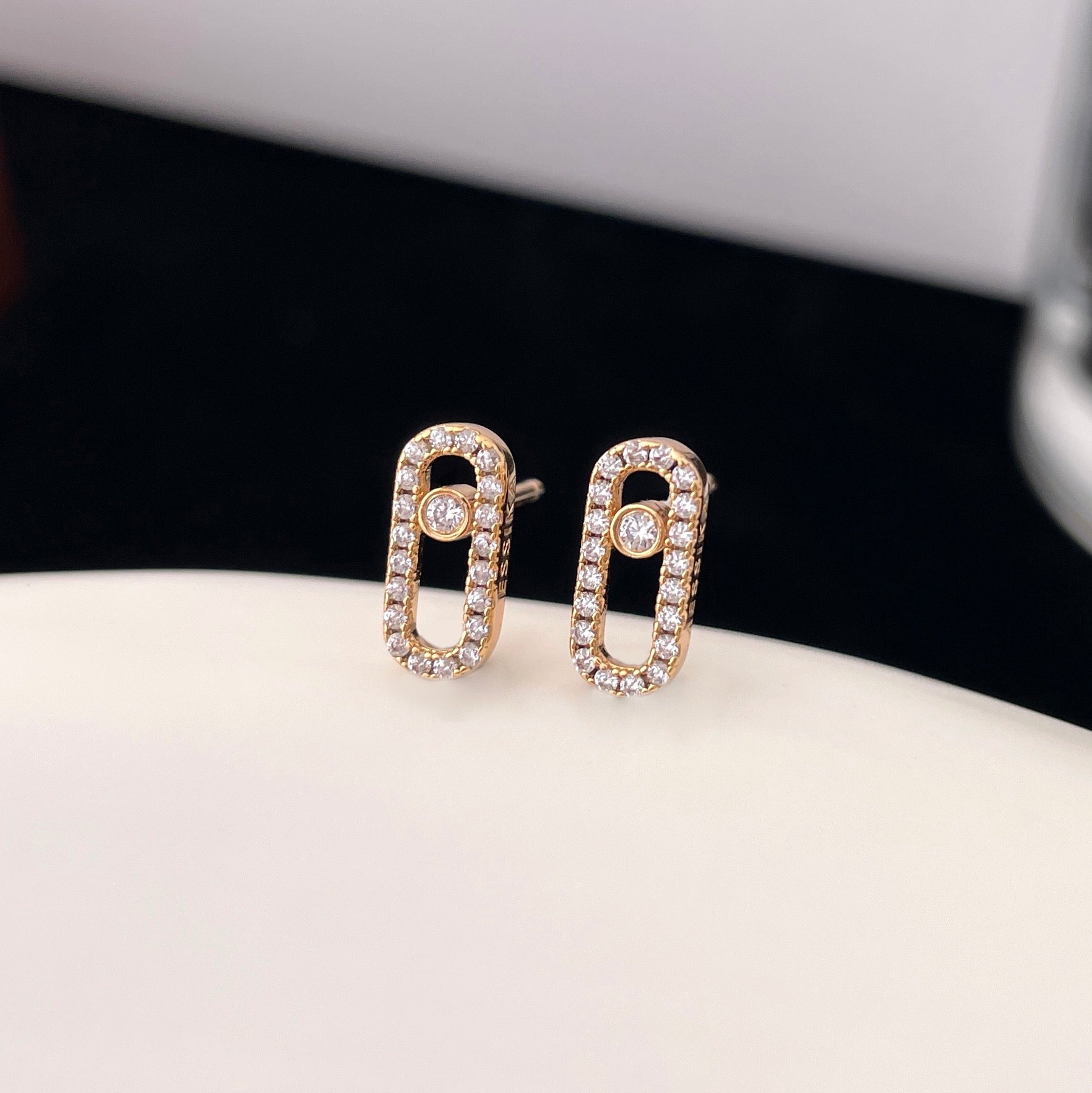Chaumet Move Uno Cubic Zirconia Small Earrings