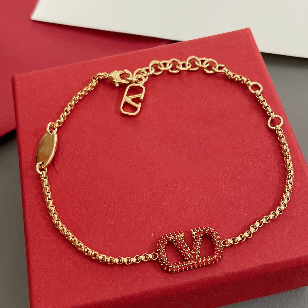 Chopard Vlogo Cubic Zirconia Bracelet