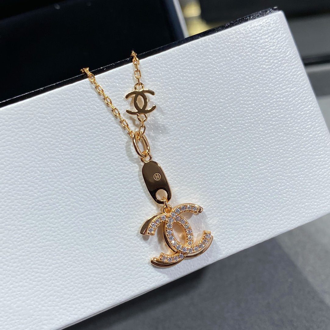 Chanel Cubic Zirconia Necklace