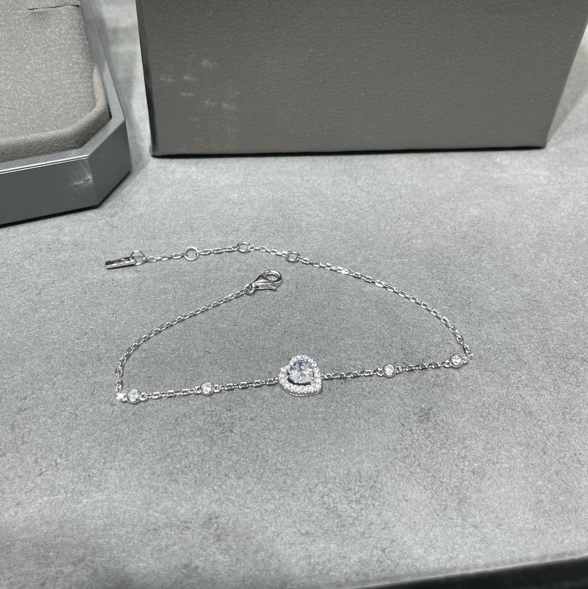 Messika Joy Coeur Cubic Zirconia Bracelet