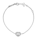 Chopard Happy Heart Bracelet Silver Cubic Zirconia