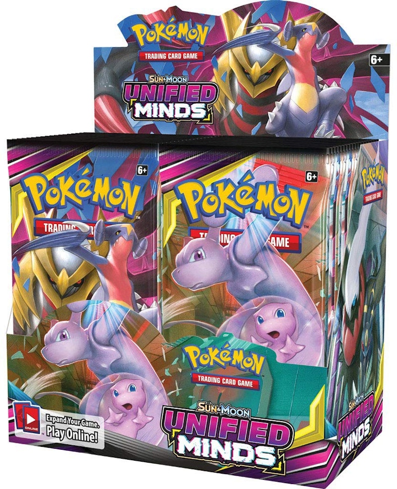 2019 Pokemon Sun & Moon Unified Minds Booster Box