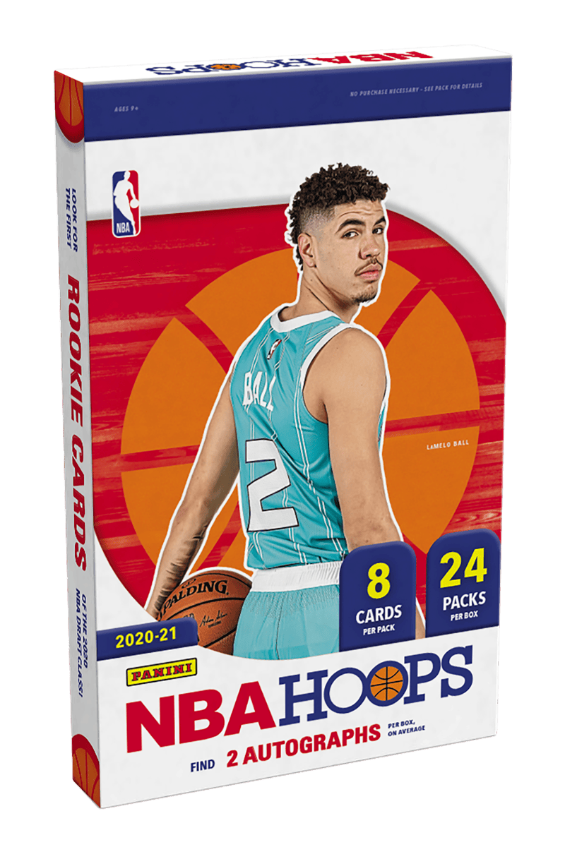 2020-21 Panini NBA Hoops Basketball Hobby Box