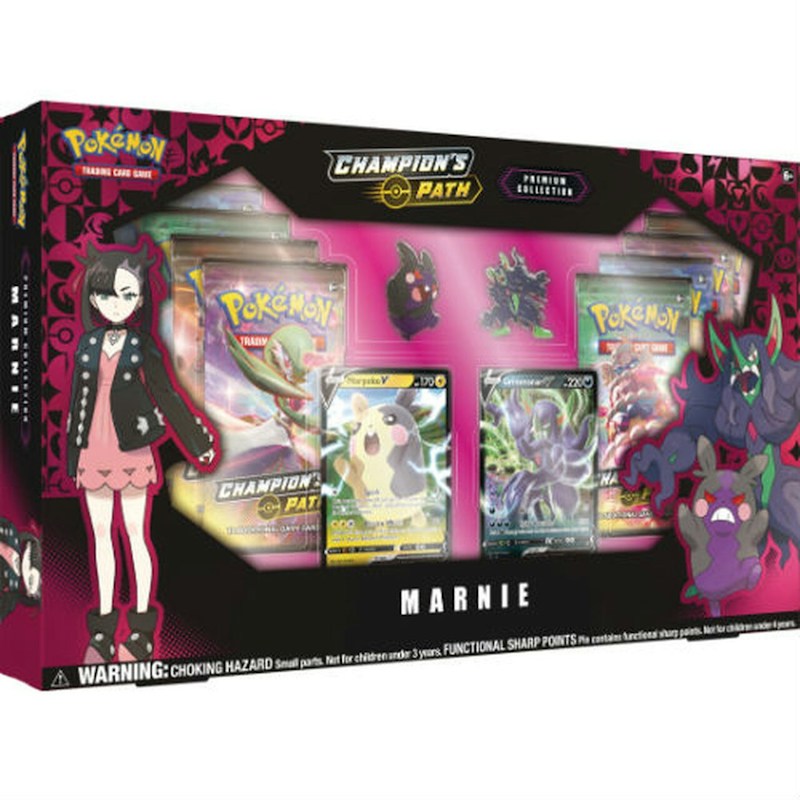 2020 Pokemon TCG Champion's Path Marnie Premium Collection