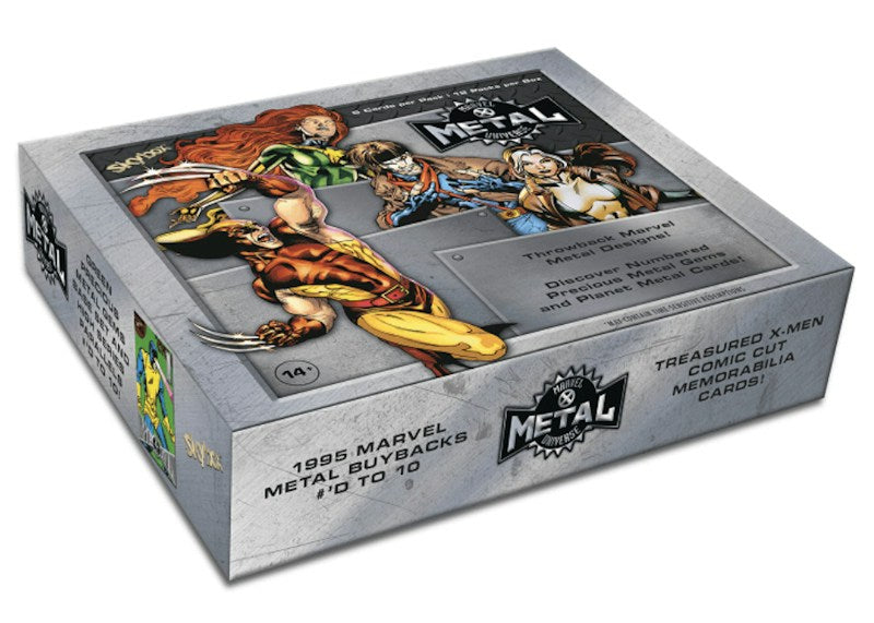 2020-21 Upper Deck Marvel X-Men Metal Universe Hobby Box