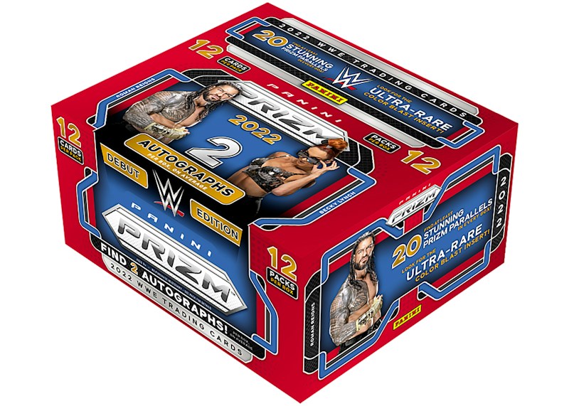 2022 Panini Prizm WWE Wrestling Hobby Box