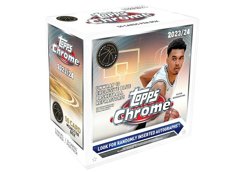 2023-24 Topps Chrome Basketball Monster Box