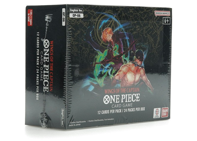 2024 Bandai One Piece Card Game Wings of the Captain Booster Box (OP-06) (English)