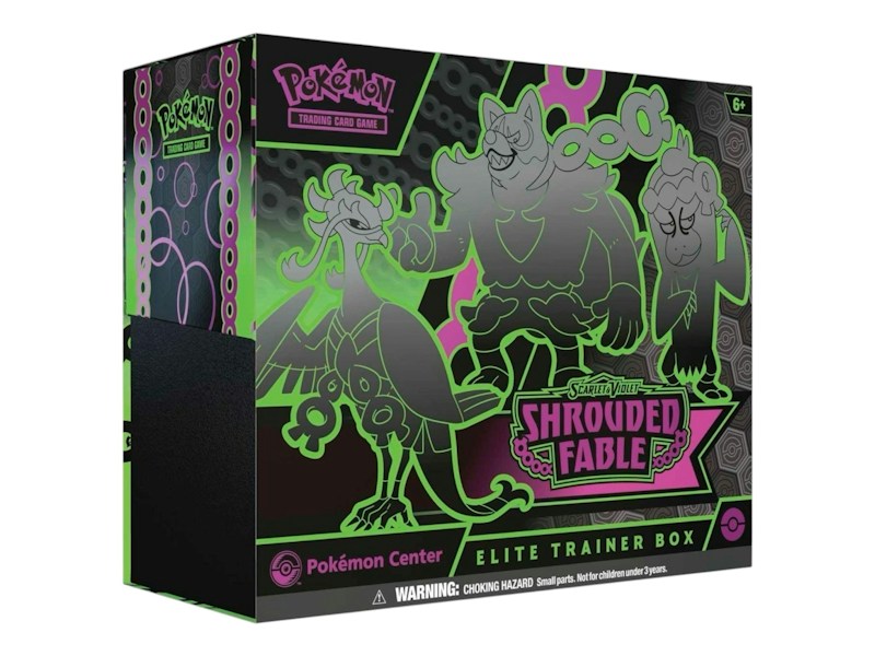 2024 Pokémon Scarlet & Violet Shrouded Fable Pokémon Center Elite Trainer Box