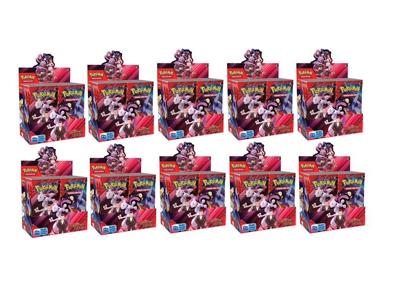 2025 Pokémon Scarlet & Violet Destined Rivals Booster Box 10x Lot