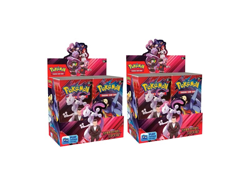 2025 Pokémon Scarlet & Violet Destined Rivals Booster Box 2x Lot