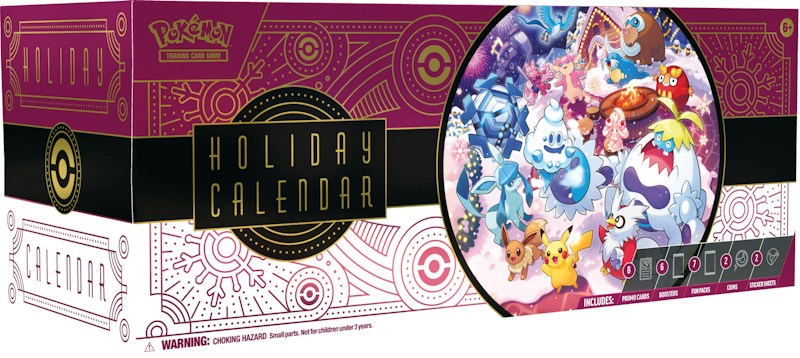 2025 Pokémon Scarlet & Violet Holiday Calendar Box