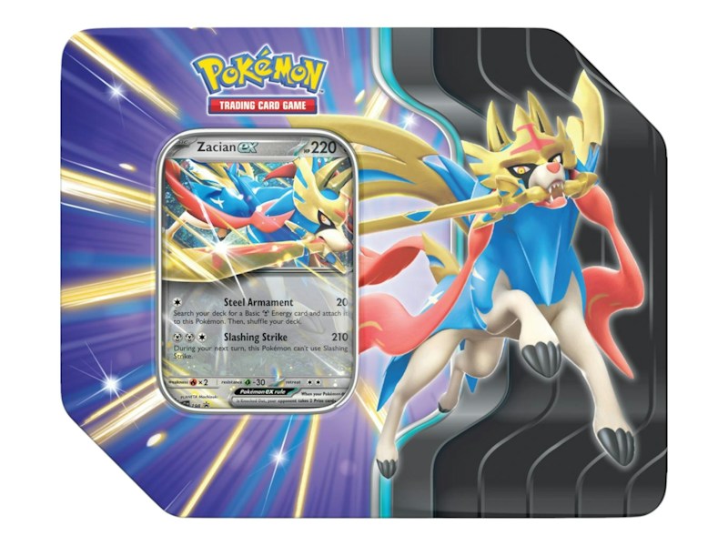 2025 Pokémon Scarlet & Violet Journey Together Zacian EX Slashing Legends Tin