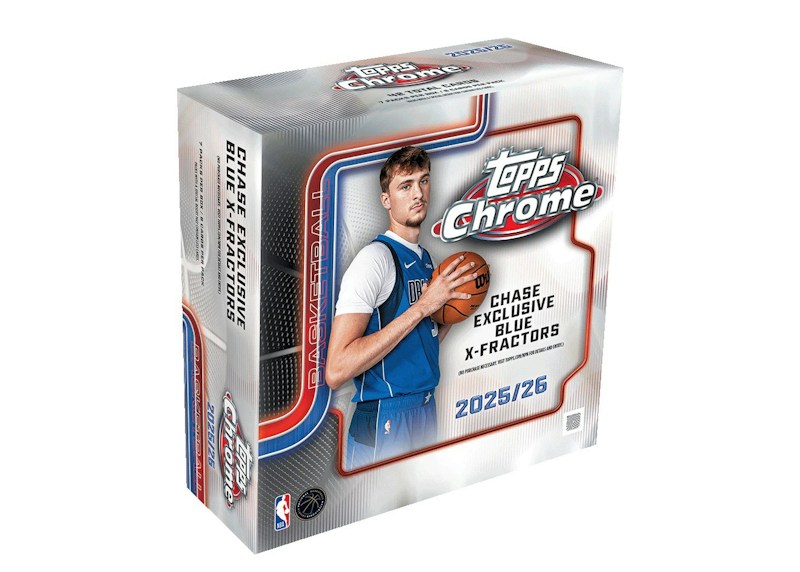 2025-26 Topps Chrome Basketball Mega Box