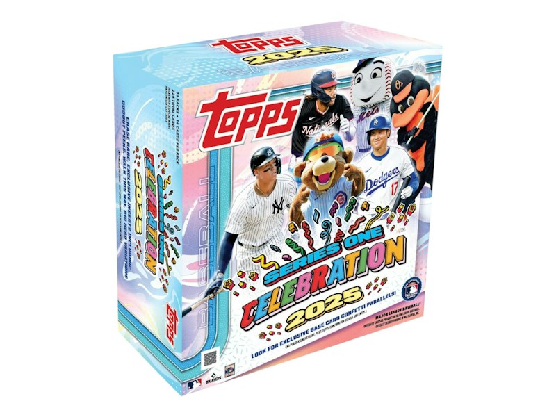2025 Topps Series 1 Celebration MLB Baseball Mega Box