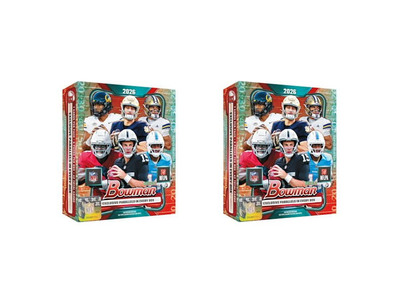 2026 Bowman Football Mega Box 2x Lot
