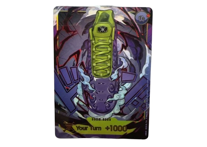 2026 One Piece x Nike Air Max Plus Gomu Gomu DON!! Promo Card (English) Ungraded