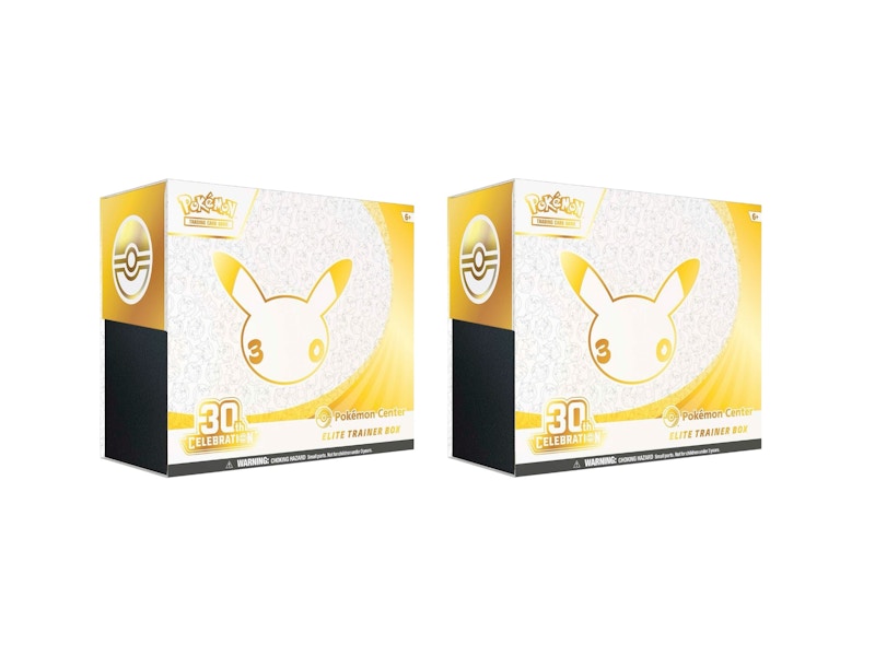 2026 Pokémon Mega Evolution 30th Celebration Pokemon Center Elite Trainer Box 2x Lot