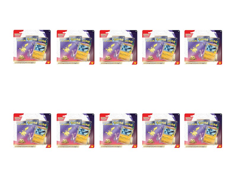 2026 Pokémon Mega Evolution 30th Celebration Tech Sticker Collection : Lucario Promo 10x Lot