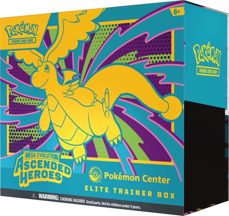 2026 Pokémon Mega Evolution Ascended Heroes Pokemon Center Elite Trainer Box