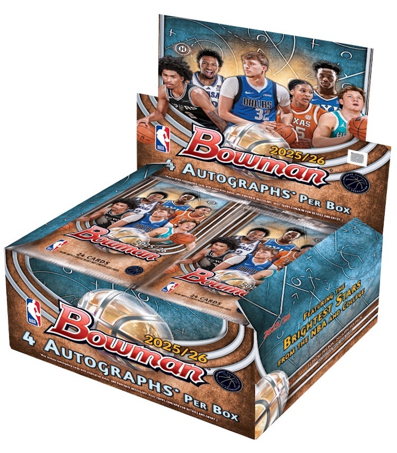 2025/26 Bowman Basketball Hobby Jumbo Box