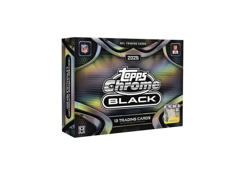2025 Topps Chrome Black Football Hobby Box