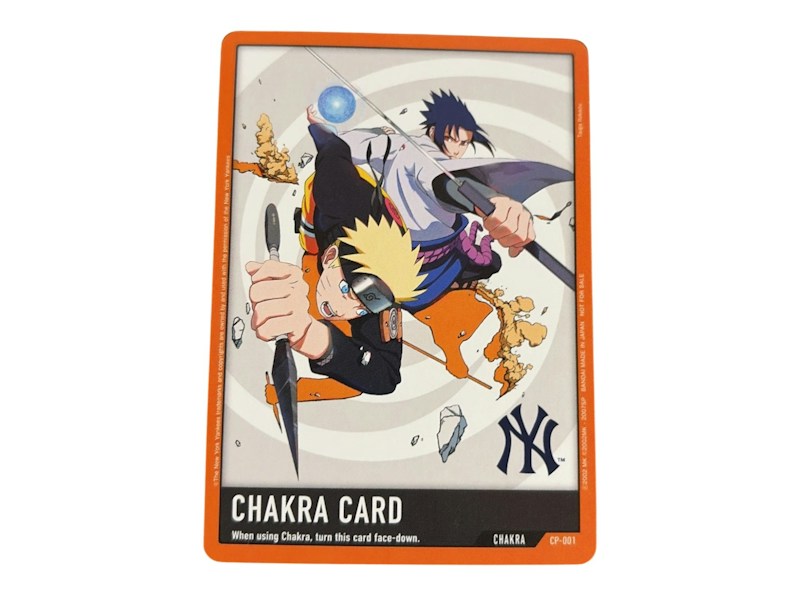 2026 Naruto x New York Yankees Card Yankee Stadium Exclusive Promo Card CP-001 ungraded