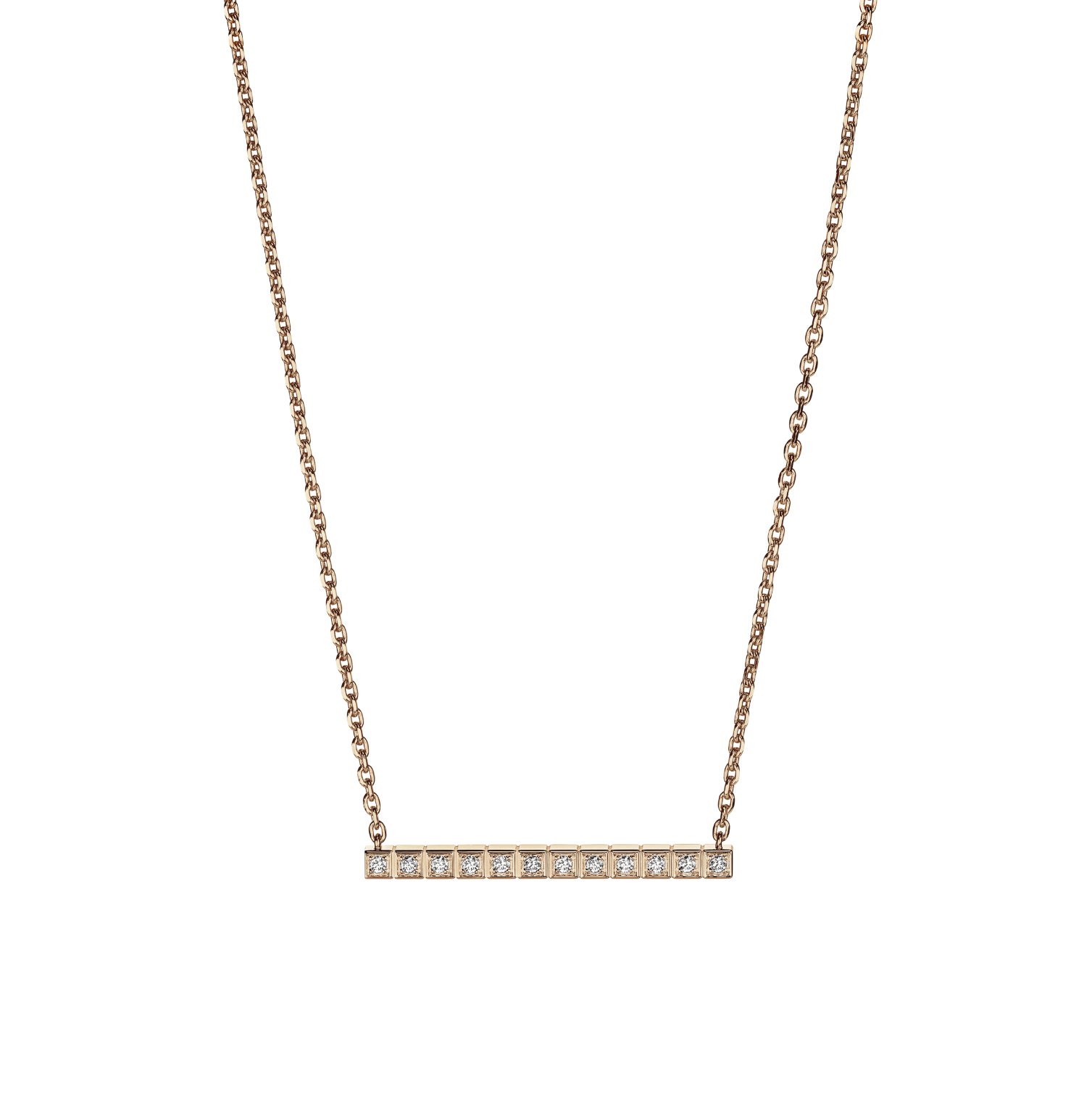 Chopard Ice Cube Full-Set Cubic Zirconia Necklace