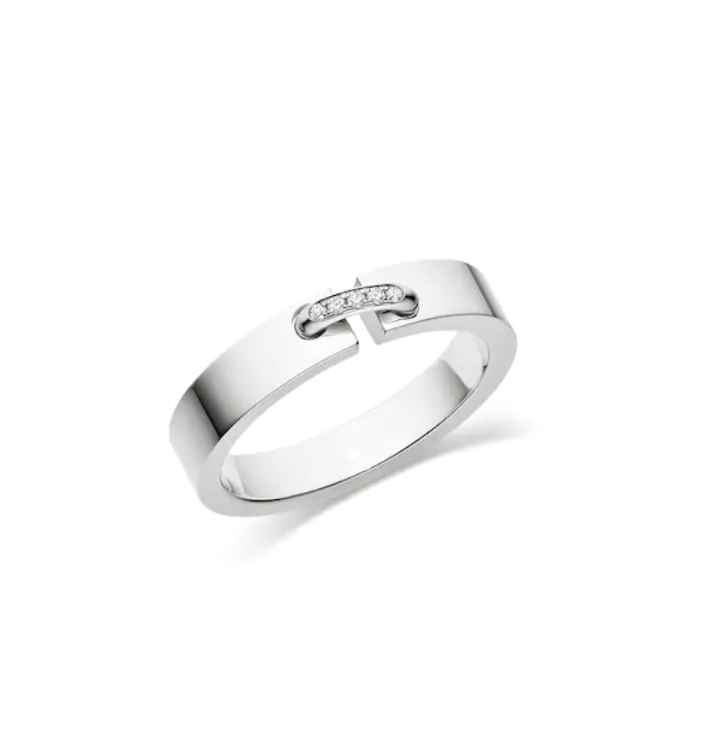 Chaumet Alliance Liens ÉVidence Cubic Zirconia 4MM Ring
