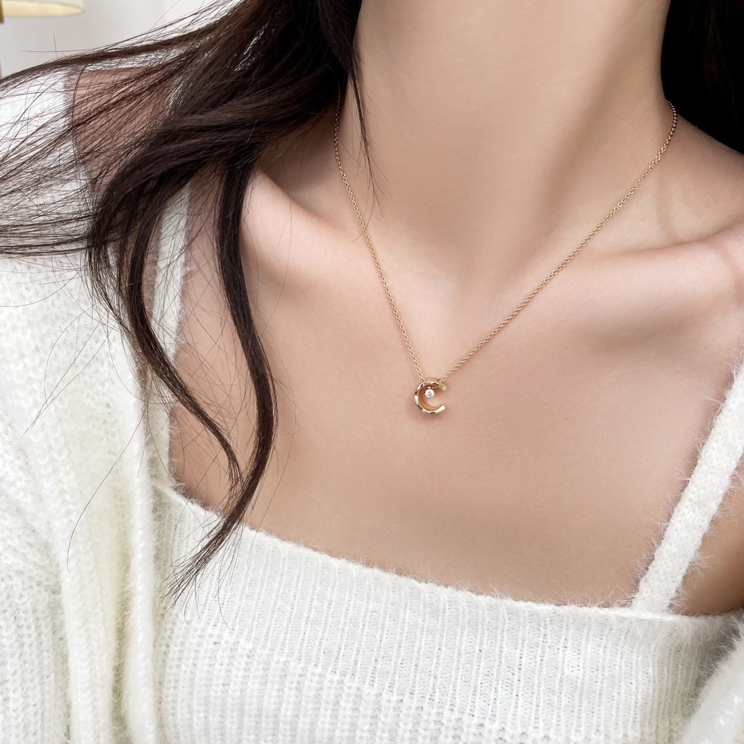 Chanel Crush Cubic Zirconia Necklace