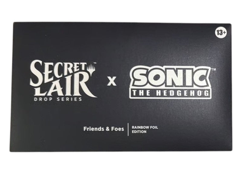 Magic: The Gathering Secret Lair Series Sonic The Hedgehog Friends & Foes Rainbow Foil