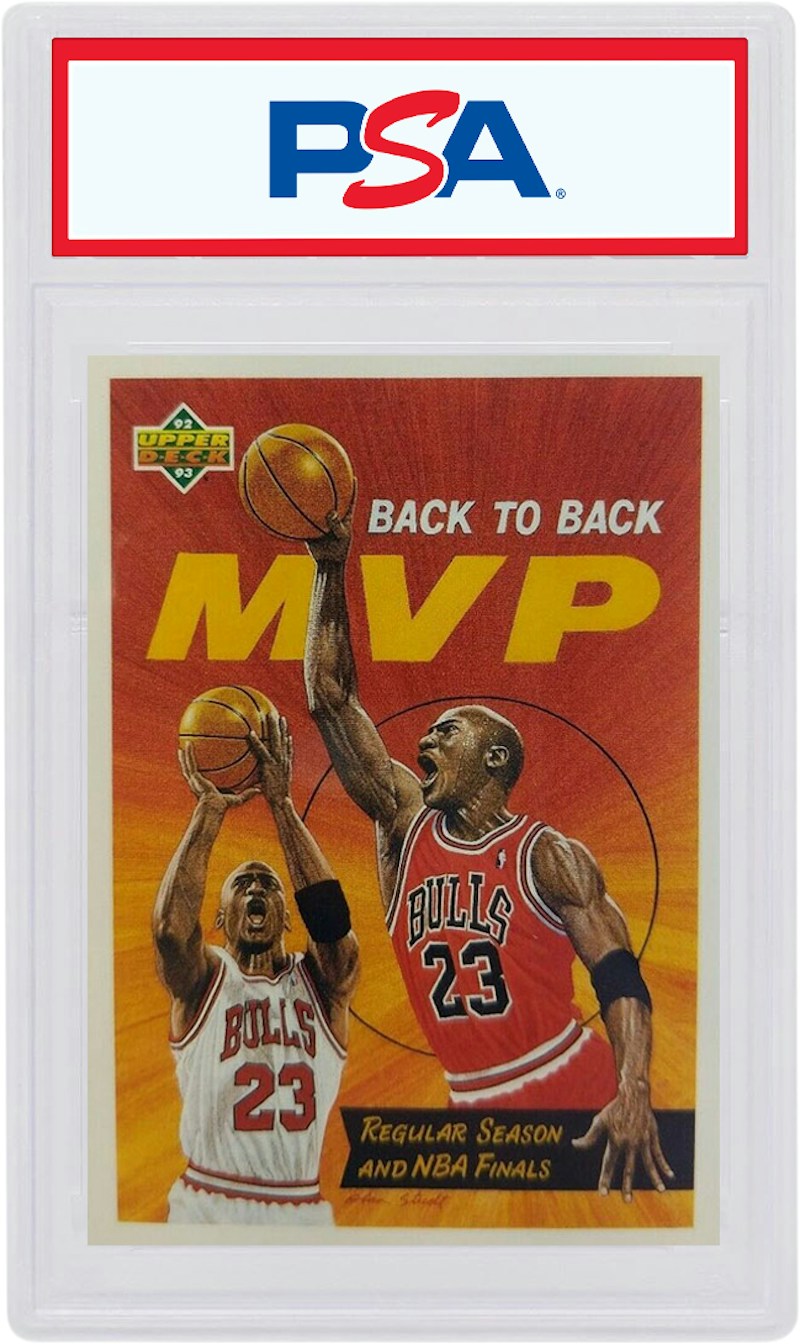 Michael Jordan 1992 Upper Deck MVP #67 (PSA or BGS Graded)