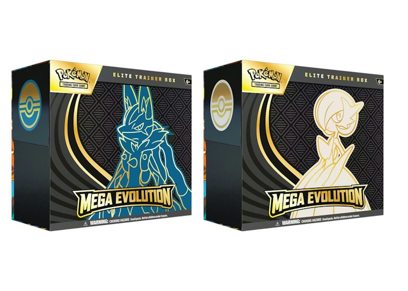 Pokémon Mega Evolution Mega Lucario & Mega Gardevoir Elite Trainer Box 2x Lot