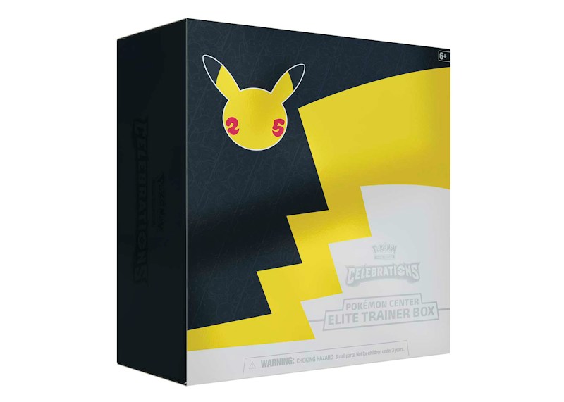 Pokémon TCG 25th Anniversary Celebrations Pokémon Center Exclusive Elite Trainer Box