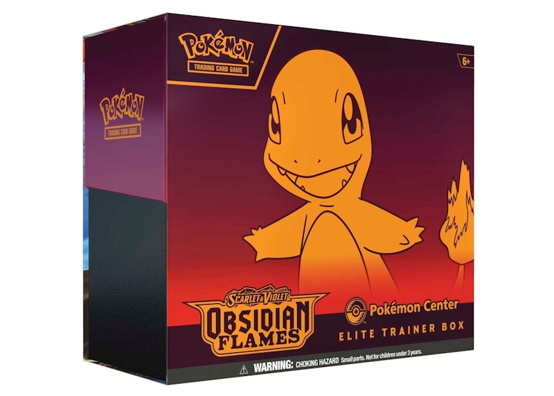 Pokémon TCG Scarlet & Violet Obsidian Flames Pokémon Center Elite Trainer Box