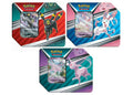 Pokémon TCG V Heroes Espeon V/Umbreon V/Sylveon V Tin (5 Packs) 3x Bundle