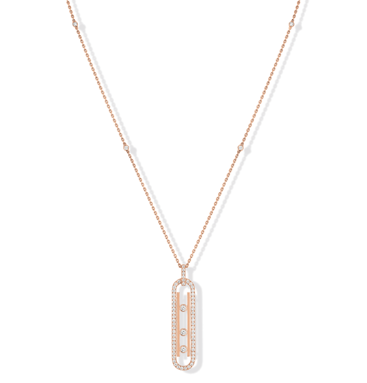Messika Move 10th PM Cubic Zirconia Necklace