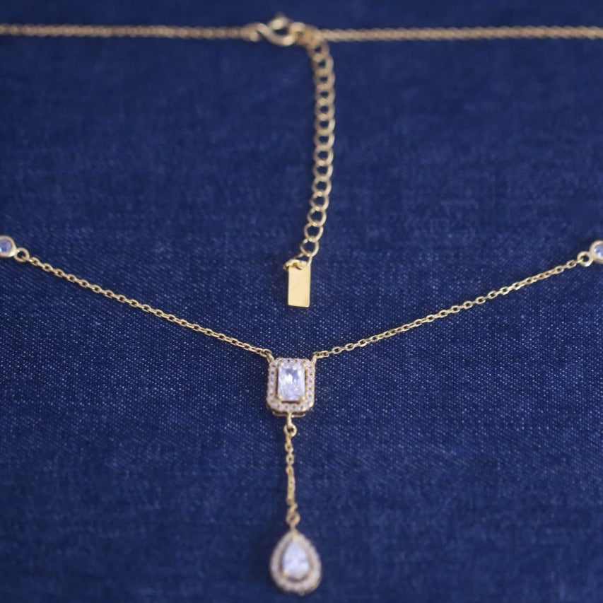 Messika My Twin Cracate Cubic Zirconia Necklace