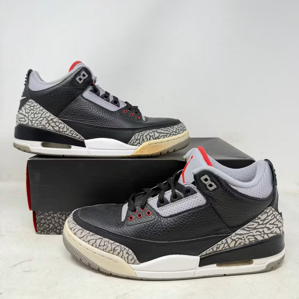 Used - Air Jordan 3 Retro Black Cement (2018) - US M 9.5 - detail 1