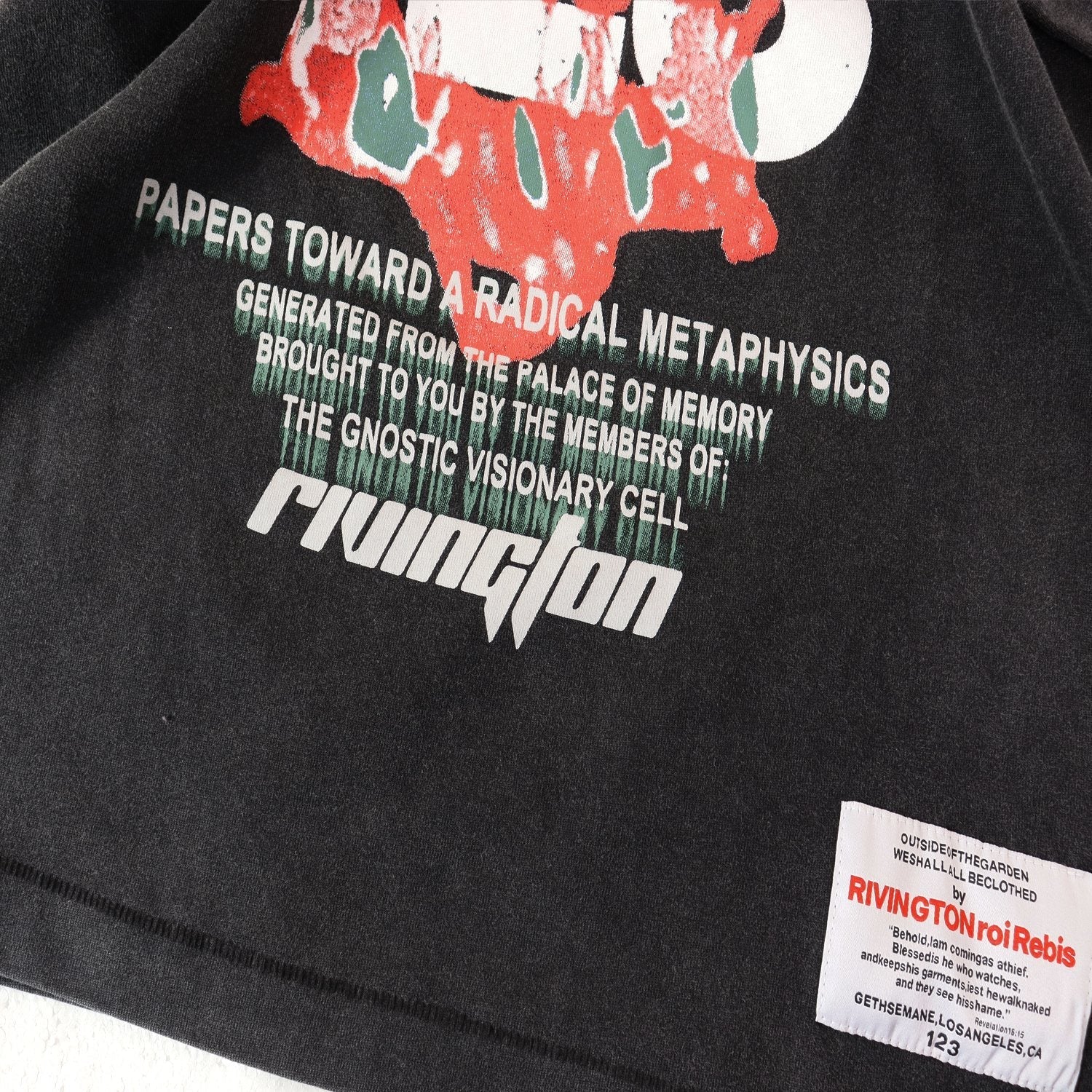 RRR123 Butterfly Graphic Short-Sleeve T-Shirt — detail