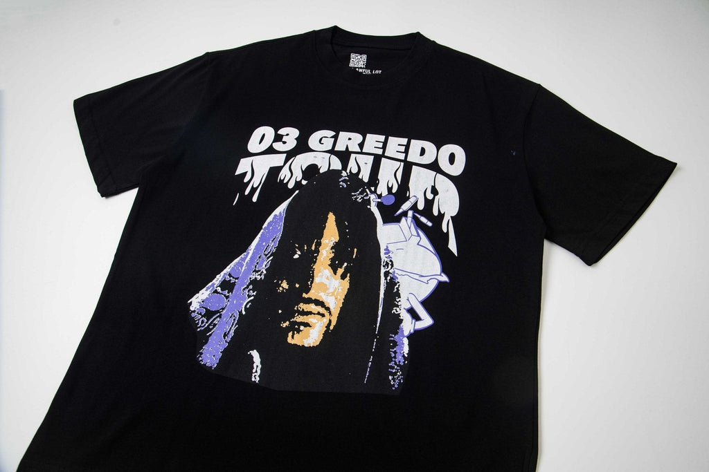 THAT'S A AWFUL LOT OF COUGH SYRUP Portrait Tour Graphic T-Shirt — front
