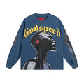 Godspeed Out of Many One Washed Long-Sleeve T-Shirt — hero