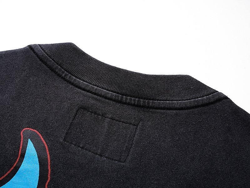Godspeed E Pluribus Unum Washed Graphic T-Shirt — detail