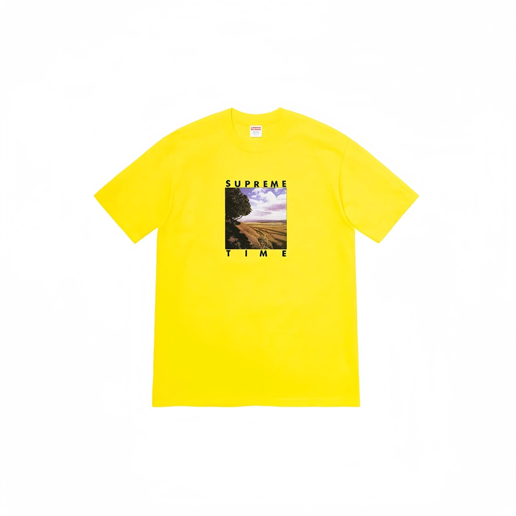 Supreme Time Landscape Graphic T-Shirt — front