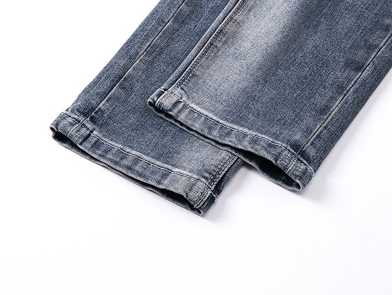 R+A Washed Distressed Jeans — detail